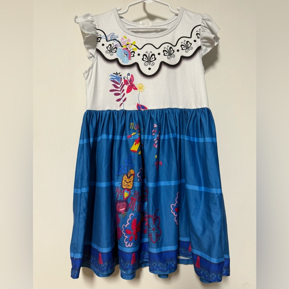 Disney’s “Encanto” Mirabel inspired dress, size 6/7